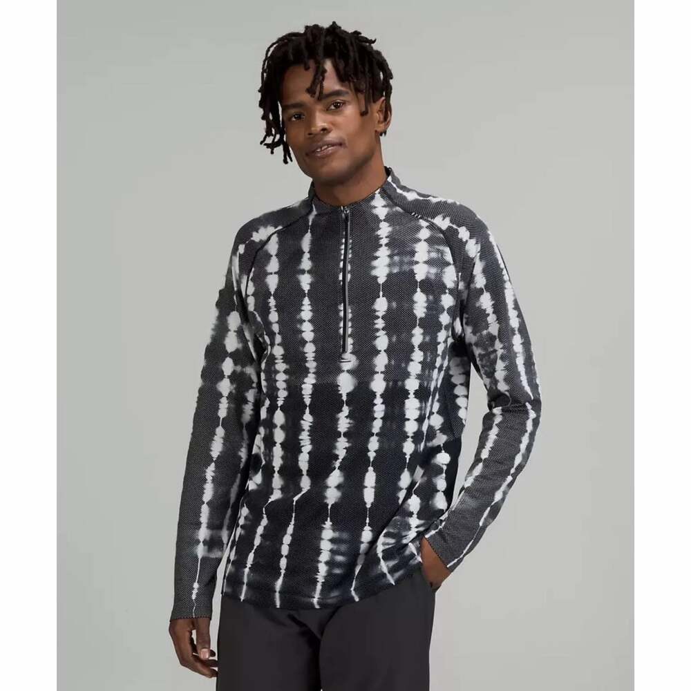 Lululemon Metal Vent Tech 1/2 Zip 2.0 Long Sleeve Shirt Shibori Dye Classic XXL